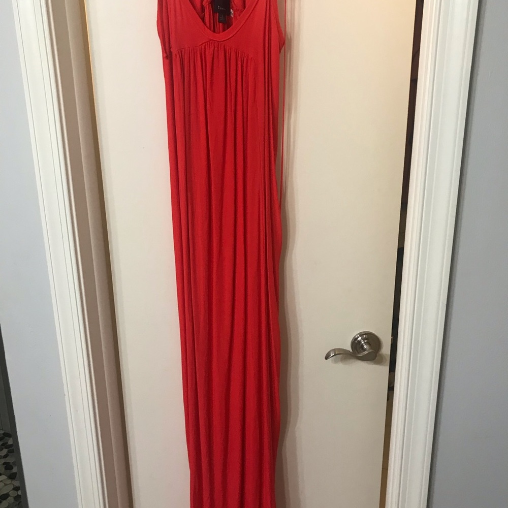 New with tags red maxi dress.
